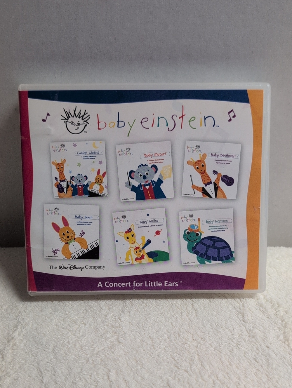 Baby Einstein A Concert  For Little Ears Music Collection Music CD 6-Pack